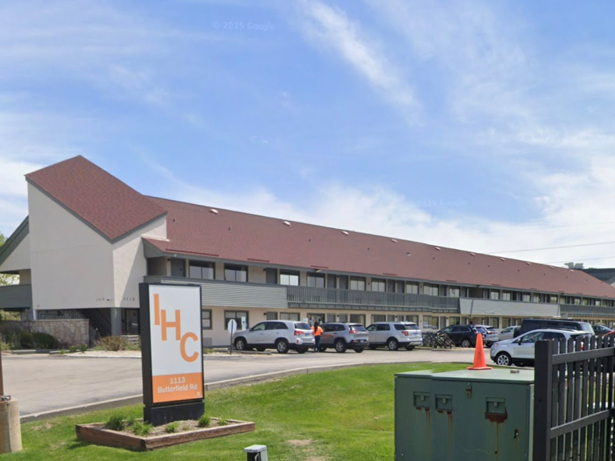 A partner agency building, one of the forum hosts